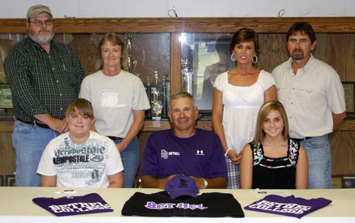 Amanda Renfroe and Brooke Cary will continue to play together as they sign with the Lady Wildcats