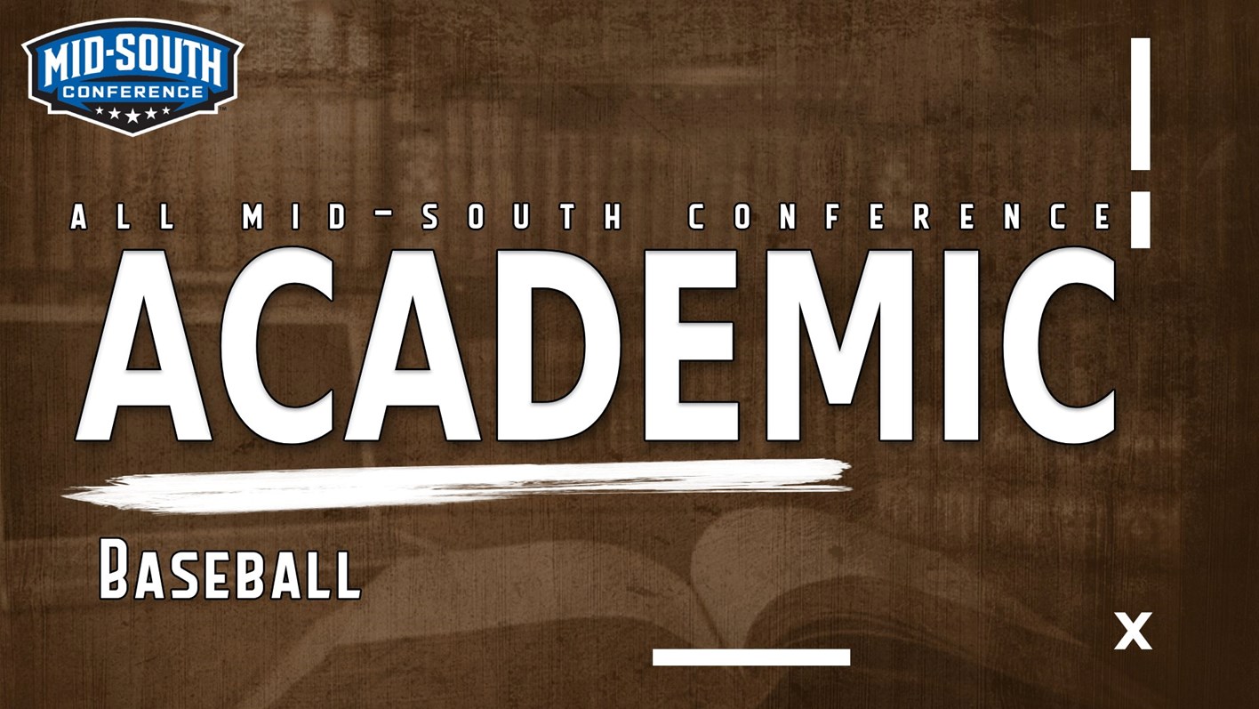 Mid-South Conference Baseball Academic Awards Announced