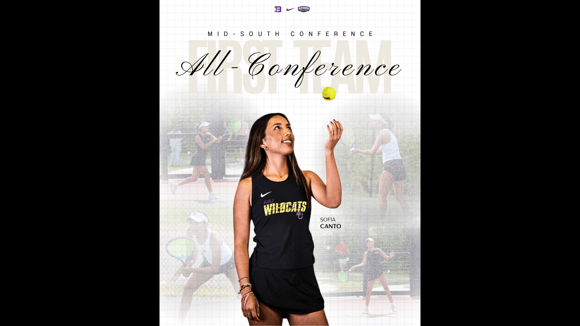 Mid-South Conference 2026 Women&rsquo;s Tennis Season Awards Announced