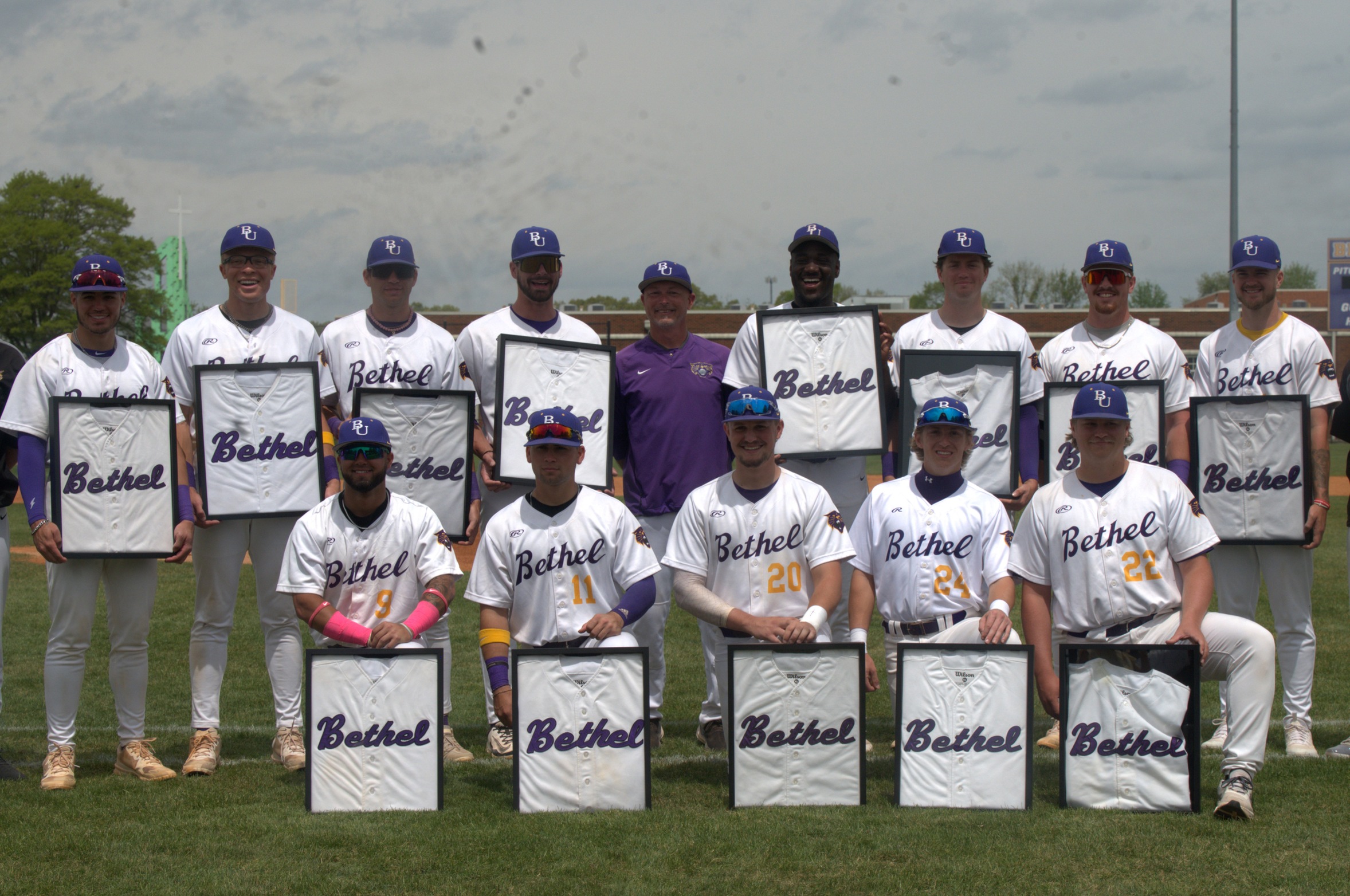 Bat Cats Complete Series Sweep on Senior Day