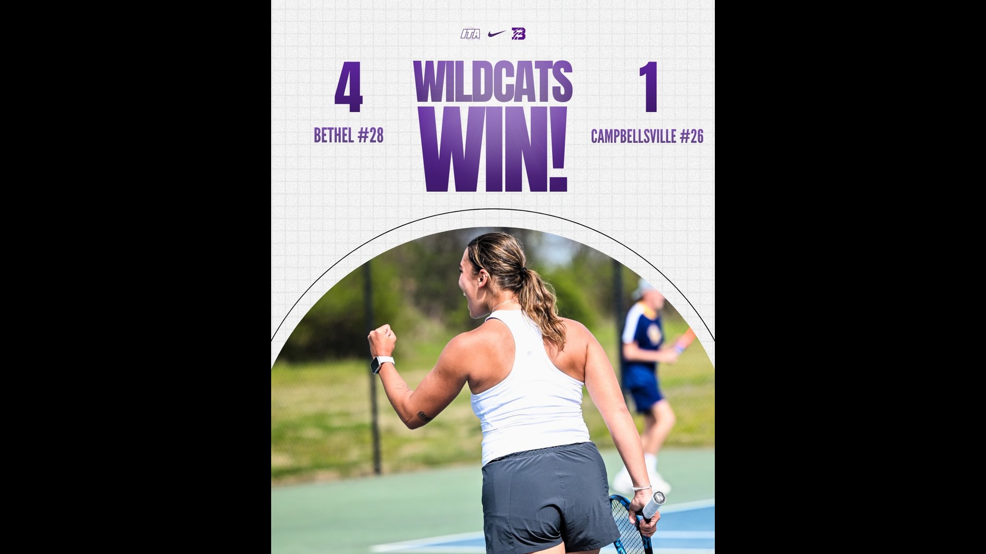 Bethel, Cumberland, and Cumberlands Win Quarterfinal Matches at MSC Women's Tennis Tournament