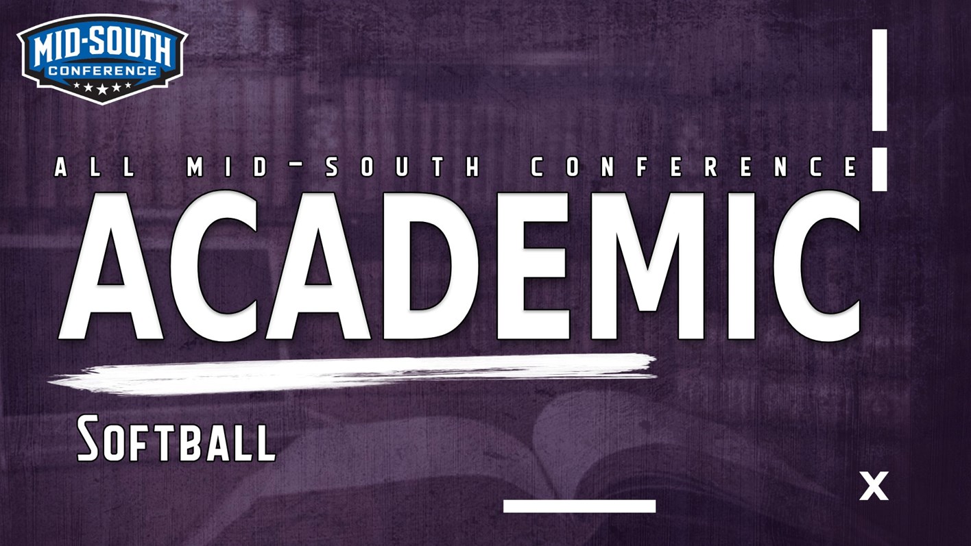 Mid-South Conference Softball Academic Awards Announced